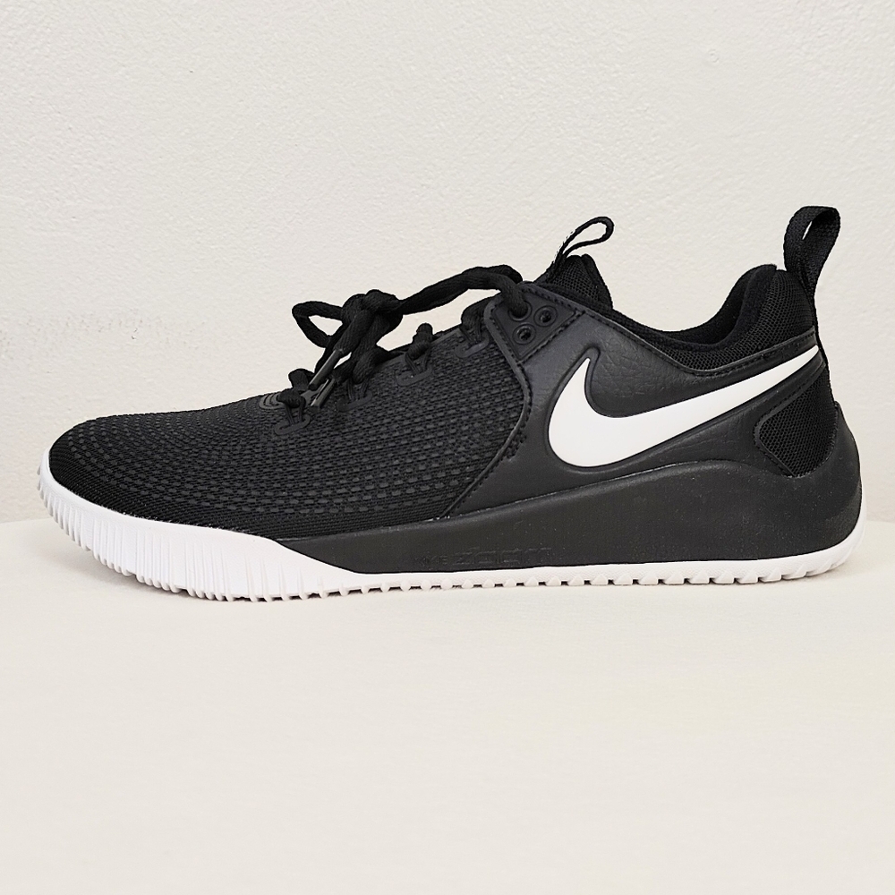 Nike Zoom HyperAce 2 Volleyball Shoes Size 9 Black White Sport Sneakers New 8.5